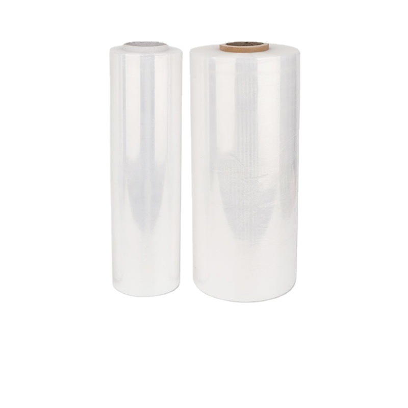 Película estirable Película de embalaje transparente de 50cm, película estirable, embalaje de plástico, protección, película de conservación industrial, suministro directo de fábrica