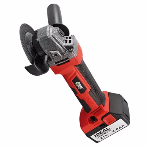 锂电充电角磨机角向磨光机金属抛光打磨切割机手砂轮多功能