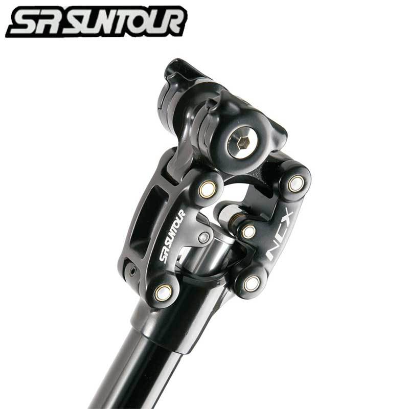 Taiwán SUNTOUR NCX Tubo de asiento de amortiguador STO 350*27.2MM Biciclo de montaña Tubo de asiento de aleación de aluminio Cubierta de polvo