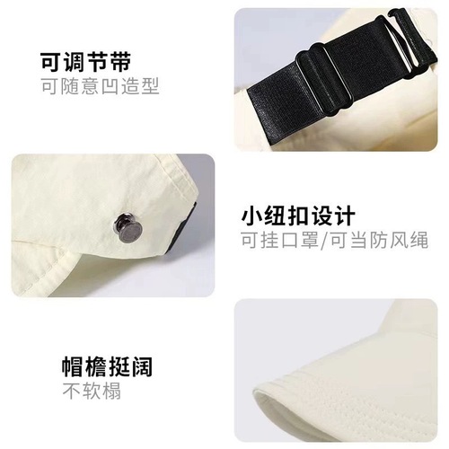 Upgraded New Quick-Drying Duck Bill Hat for Women Summer Versatile Thin Sun Hat for Men Outdoor Fashion Fisherman Hat