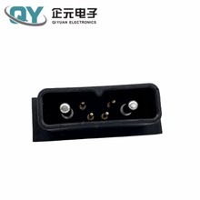 供应 新能源连接器2+4方形插座 小米滑板车 电动单车锂电插座接头