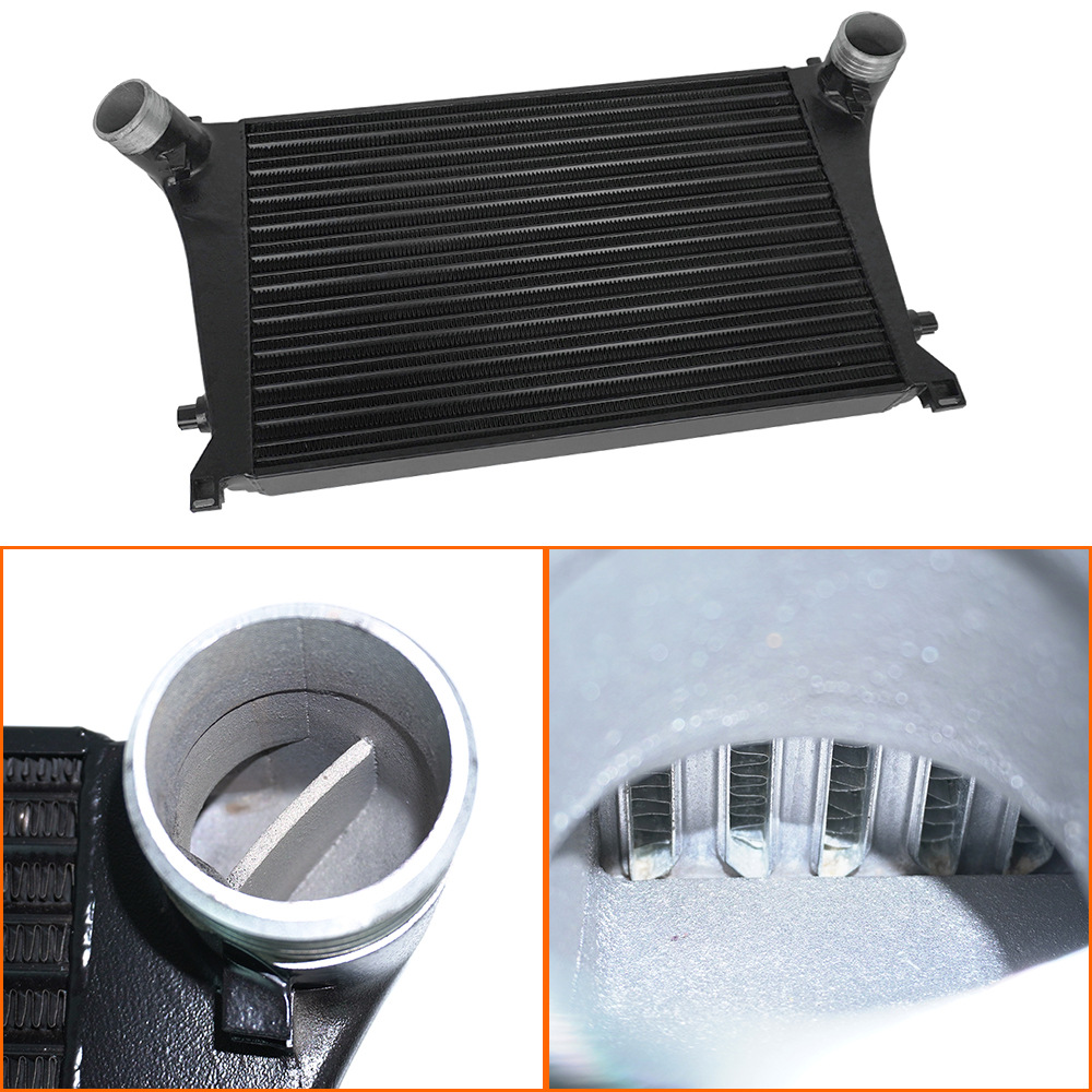 Car turbo modified intake air intercooling radiator cooler suitable for Volkswagen Golf 7 EA888 2.0T
