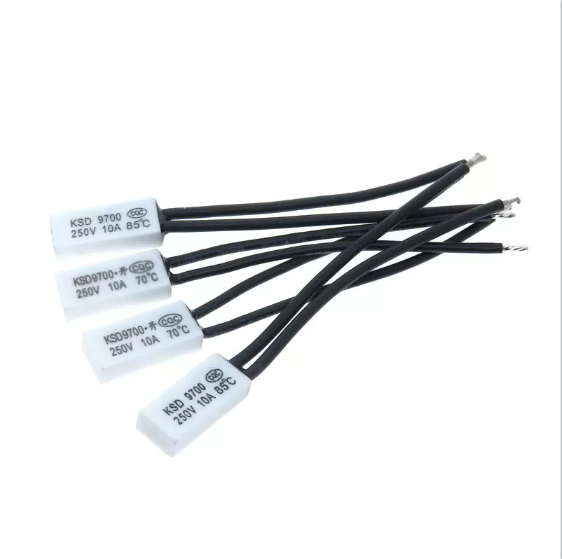 塑壳KSD9700温控/常闭15度20度50度~240度5A 250V自恢复过热保护