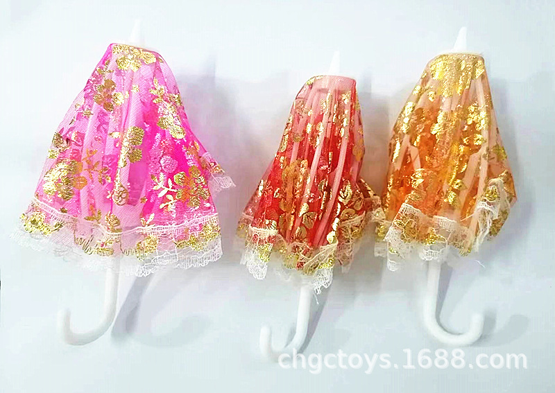 Upgraded Version of Doll Lace Umbrella Accessories, Ancient Costume Toy Plastic Parasol, Sun Umbrella 9.6g for Doll Girls Upgraded Version of Doll Lace Umbrella Accessories, Ancient Costume Toy Plastic Parasol, Sun Umbrella 9.6g for Doll Girls