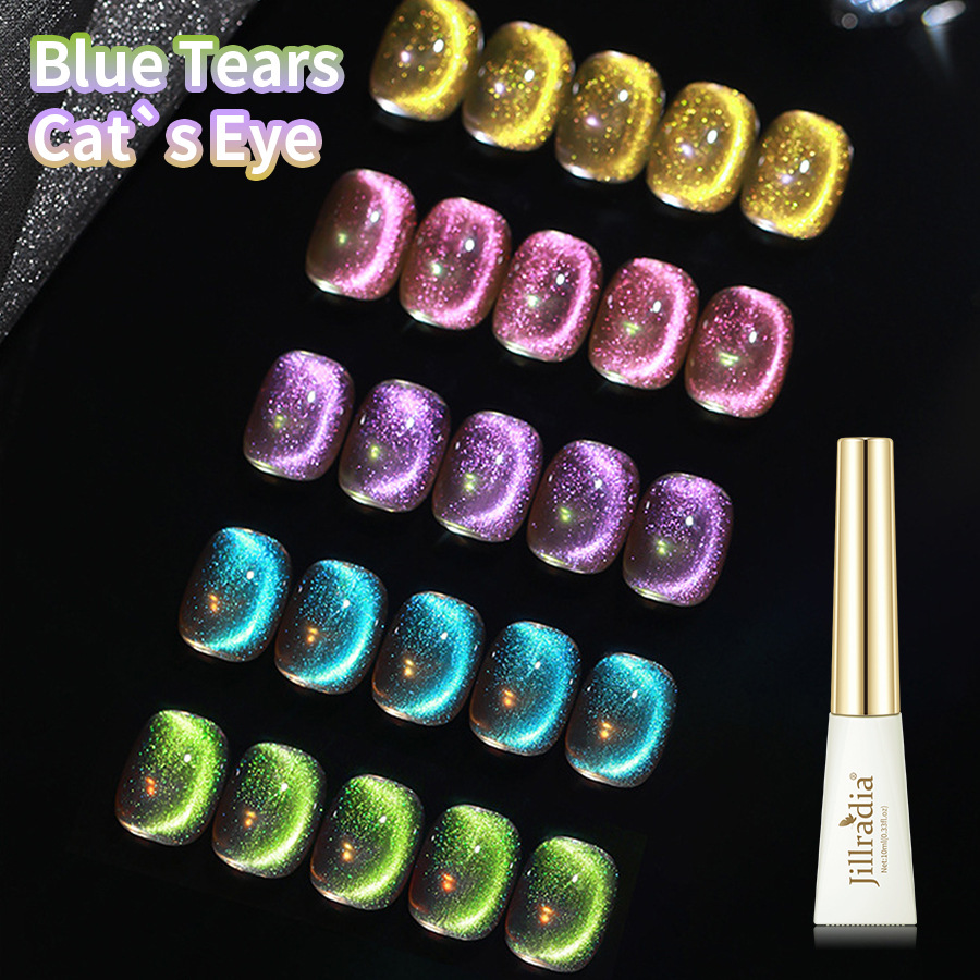 Water Light Star Cat Eye Esmalte de uñas 2024 nuevo verano popular Water Light Cat Eye Gel para tienda de uñas