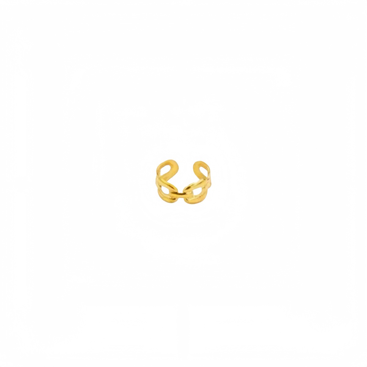 Patrón de cadena de oro 6*12mm33 #