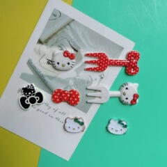 かわいい猫のリボンジュエリーフォークアクセサリーヘアアクセサリー靴バッグおもちゃクリーム接着剤 diy 材料卸売
