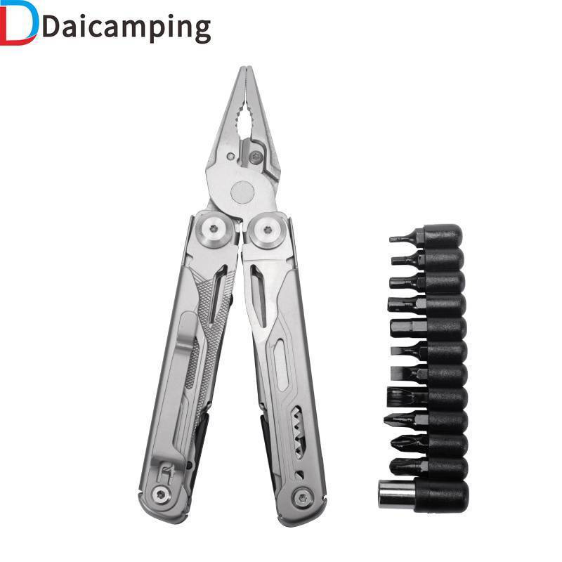Daicamping DL10加批头EDC多用工具钳户外露营不锈钢多用折叠刀
