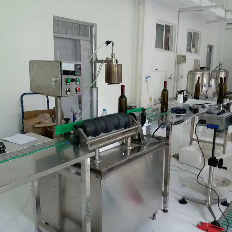 【厂家供应】全自动食用油胶帽热缩机 红酒PVC胶帽热缩机