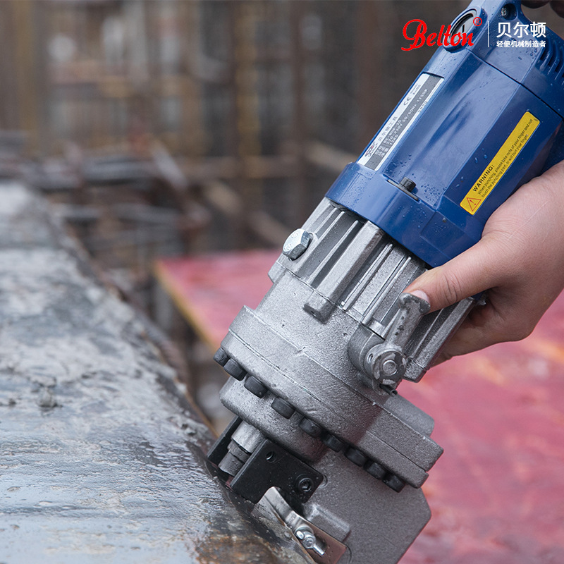 Belton Small portable electric punching machine MHP-20 hydraulic punching machine angle steel flange punching machine 4