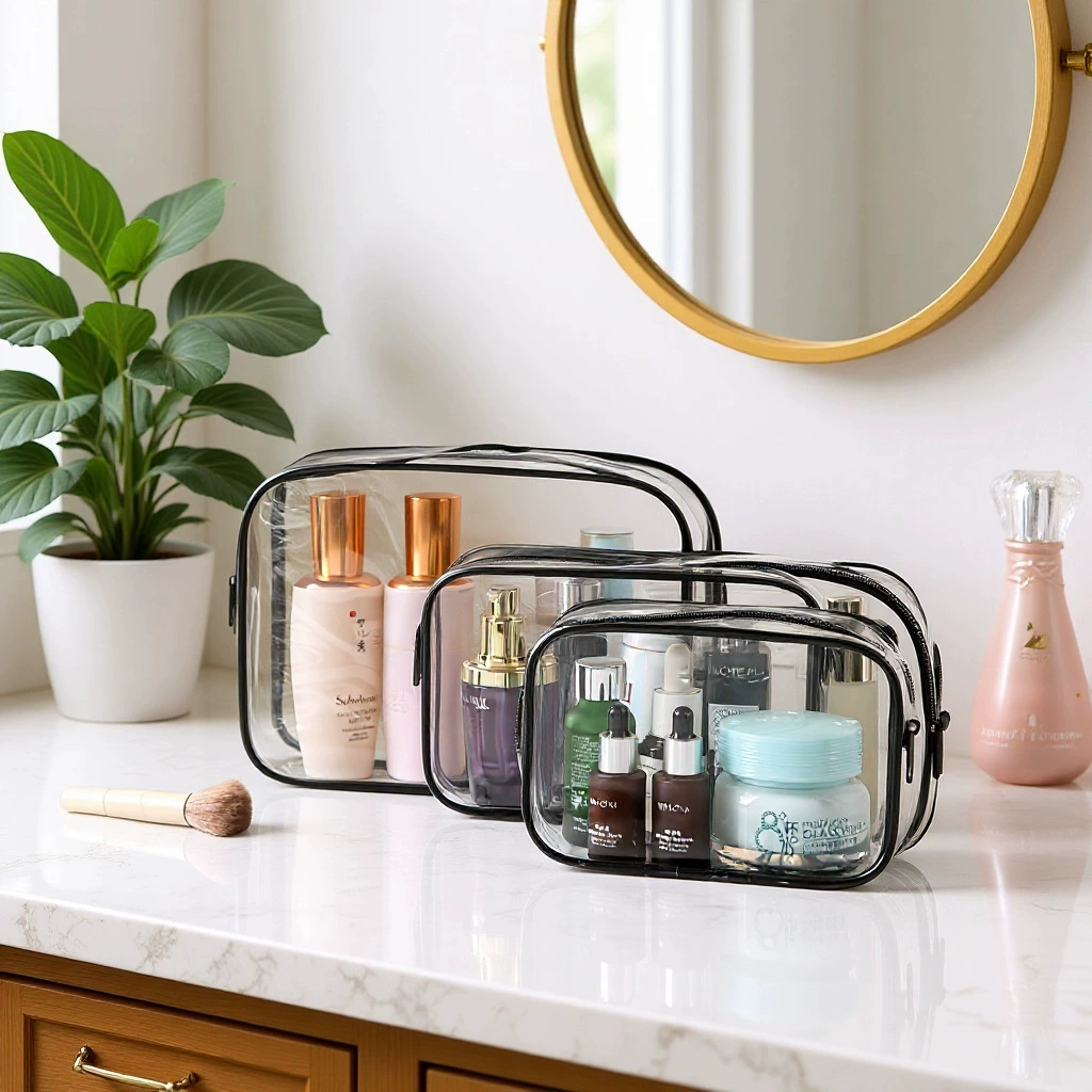 Путешествие сухой и влажный с прозрачной косметической сумкой для хранения косметики сумка для полоскания сумка портативный большой емкости водонепроницаемый сумка для хранения