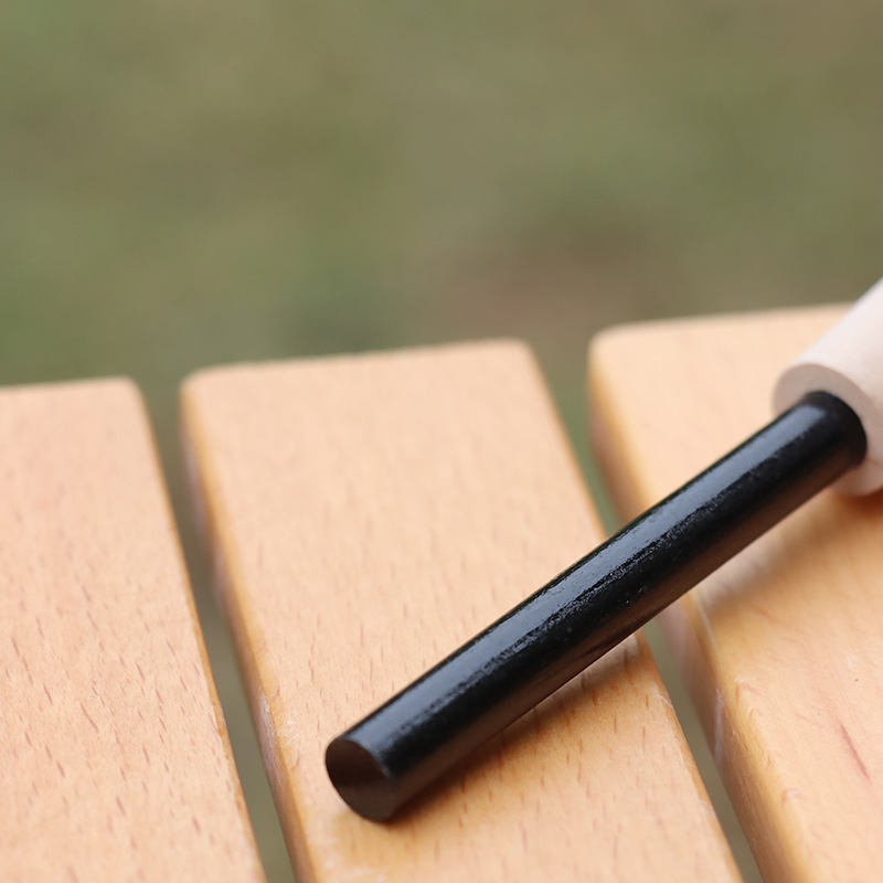 Portátil al aire libre Firestone equipo de camping supervivencia al aire libre herramienta de supervivencia magnesio palo fuego tomando máquina mango de madera palo de fuego