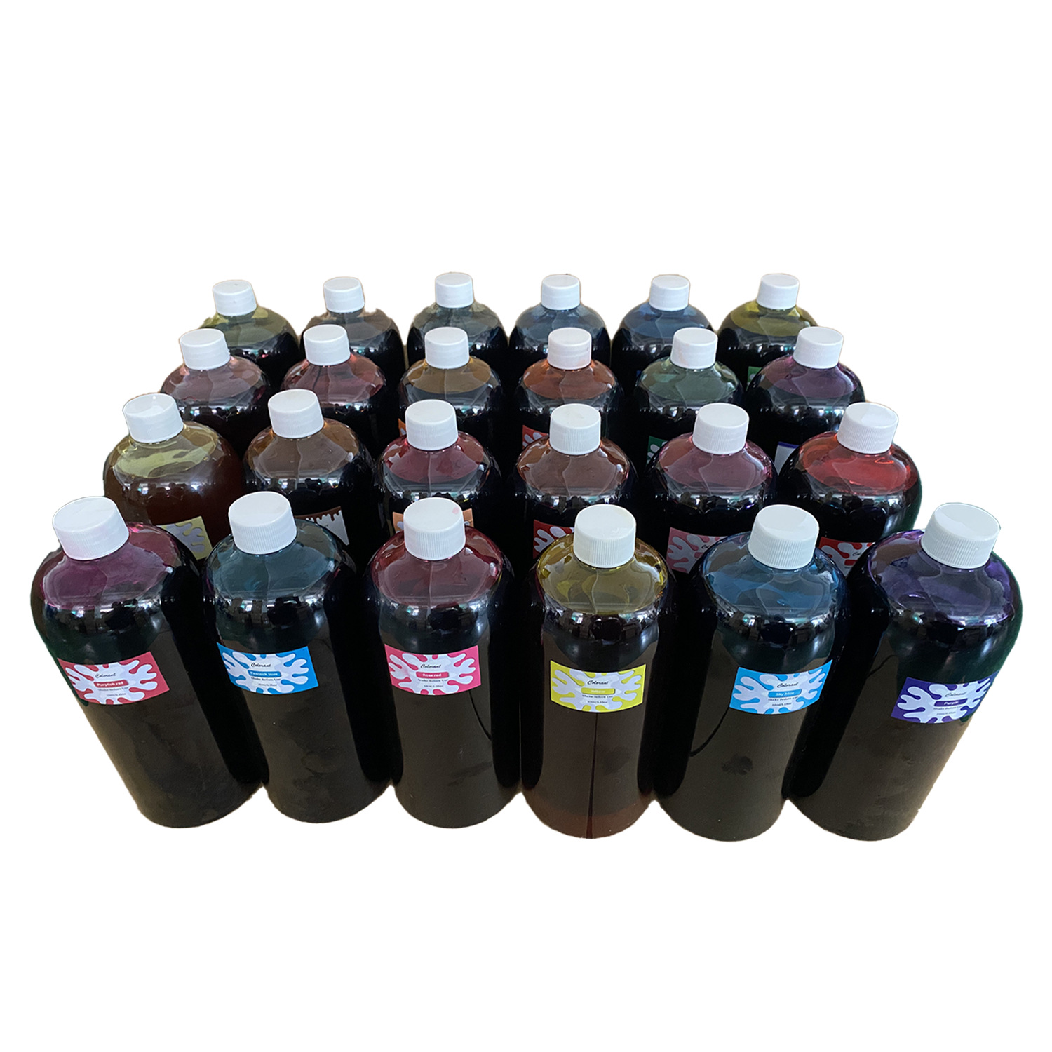Factory direct sales of 1000ml/bottle color essence, high cost-effectiveness, large capacity, easy c