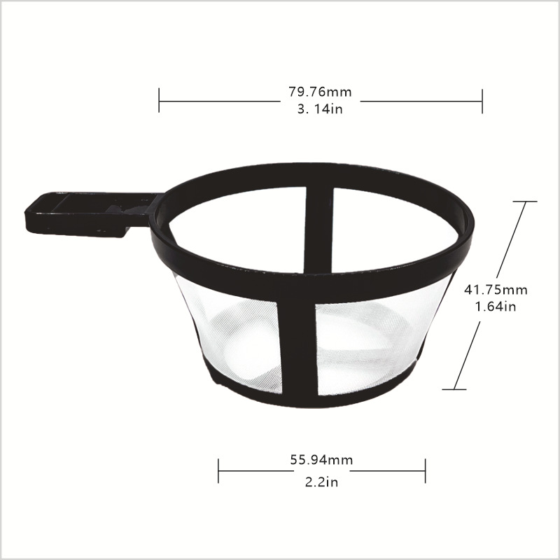 Coffee Filter FDA Nylon Tea Infuser Strainer Tea Maker Water Purification Device Coffee Pot LFGB Filter Mesh