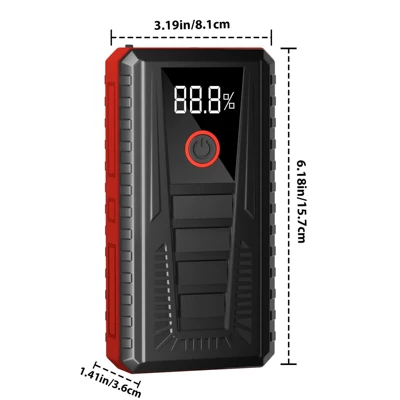 Lighting Mobile Power Bank, Car Jump | Car on the line of fire