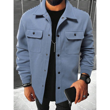 U 33252 Men's collar wool jacket ��ʿ����ë�ؼп˿羳��