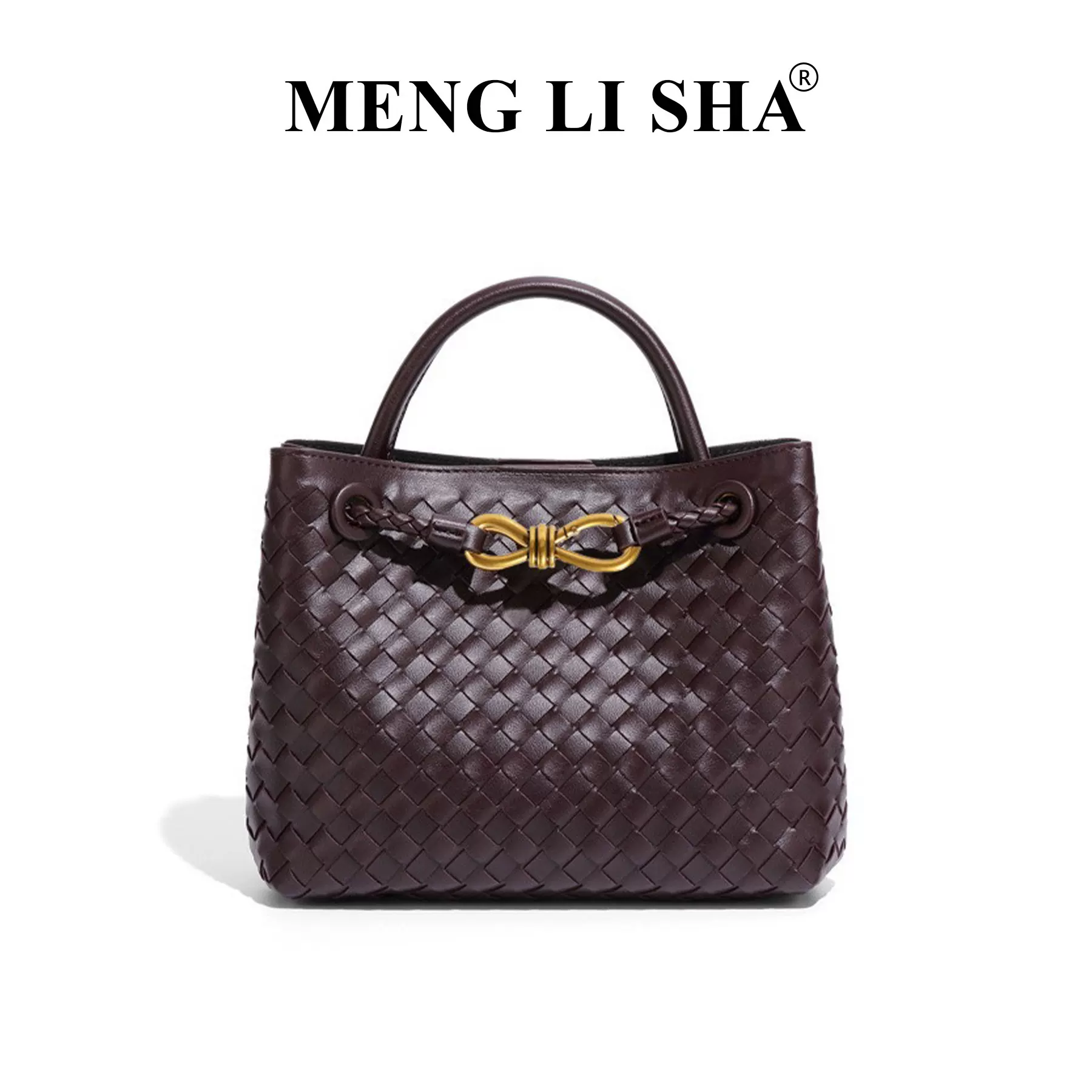 亚马逊新款复古手工编织包时尚单肩斜挎包女通勤大容量手提托特包