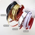 美缝贴自粘防水墙面平板吊顶装饰美边线缝隙贴客厅金属色塑料线条