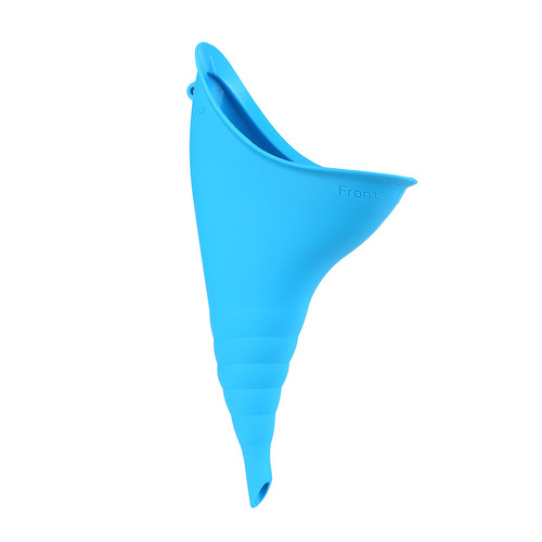 Amazon Best Selling Female Silicone Urinal Portable Hygiene Urine Pot Emergency Standing Urinal Urine Diverting Device