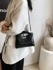 2024 spring and summer new Chanel style retro fashion women's bag chain adjustable versatile single shoulder bag crossbody bag