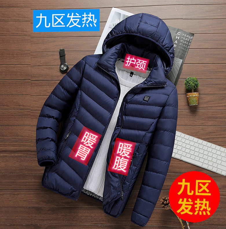 Blue-Traje de calefacción Zone 9