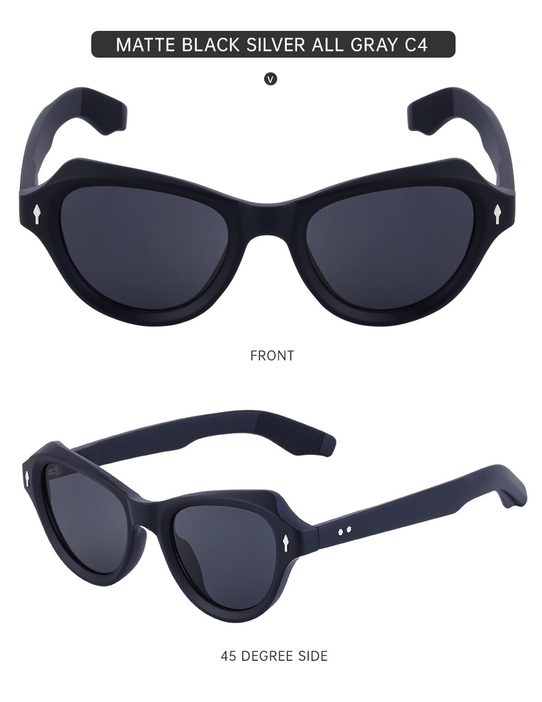 Simple Style Color Block Pc Cat Eye Full Frame Women's Sunglasses display picture 14