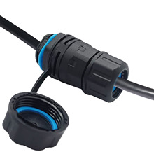 RJ45短款CAT6防水连接器六类网线连接器小型RJ45R接头CAT6连接器