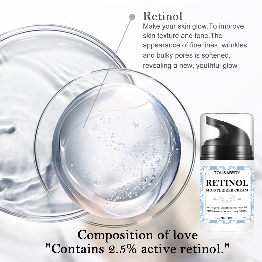 Retinol Vitamin A and moisturizing wrinkle care face cream_voghion.com