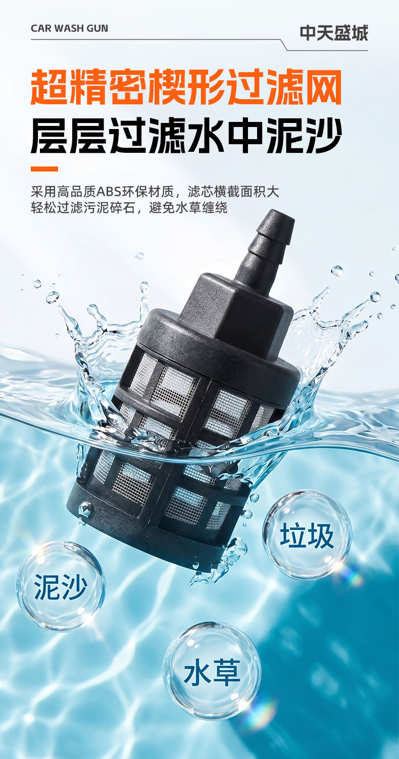 Wireless Household Lithium Battery Car Wash Water Gun, High-Power Multi-Functional High-Pressure Cleaning Machine, Handheld Portable Sprayer