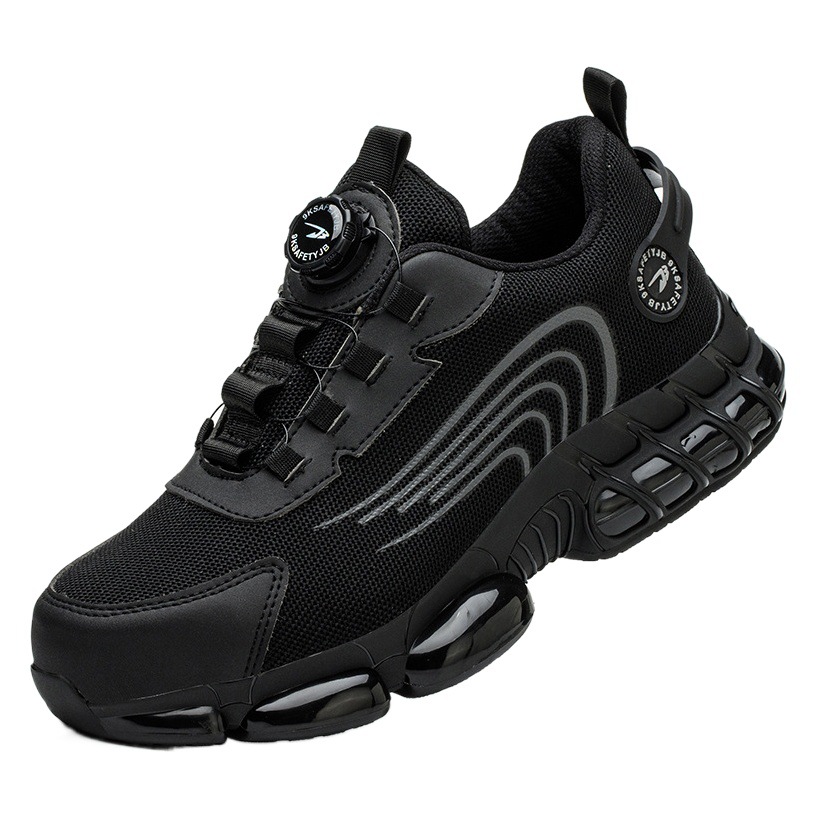 Zapatos de Seguridad Laboral para Verano, Sin Cordones, Transpirables y Ultraligeros - Calzado de Protección Cómodo