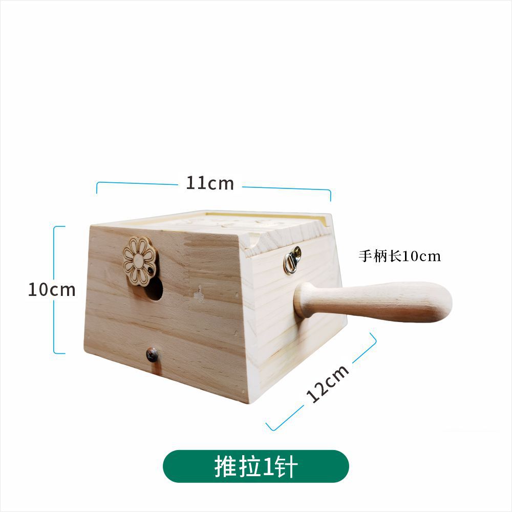 Wooden Moxibustion Box Portable Moxa Warmer with 54 Moxa Cones Smokeless Warming Device specifications