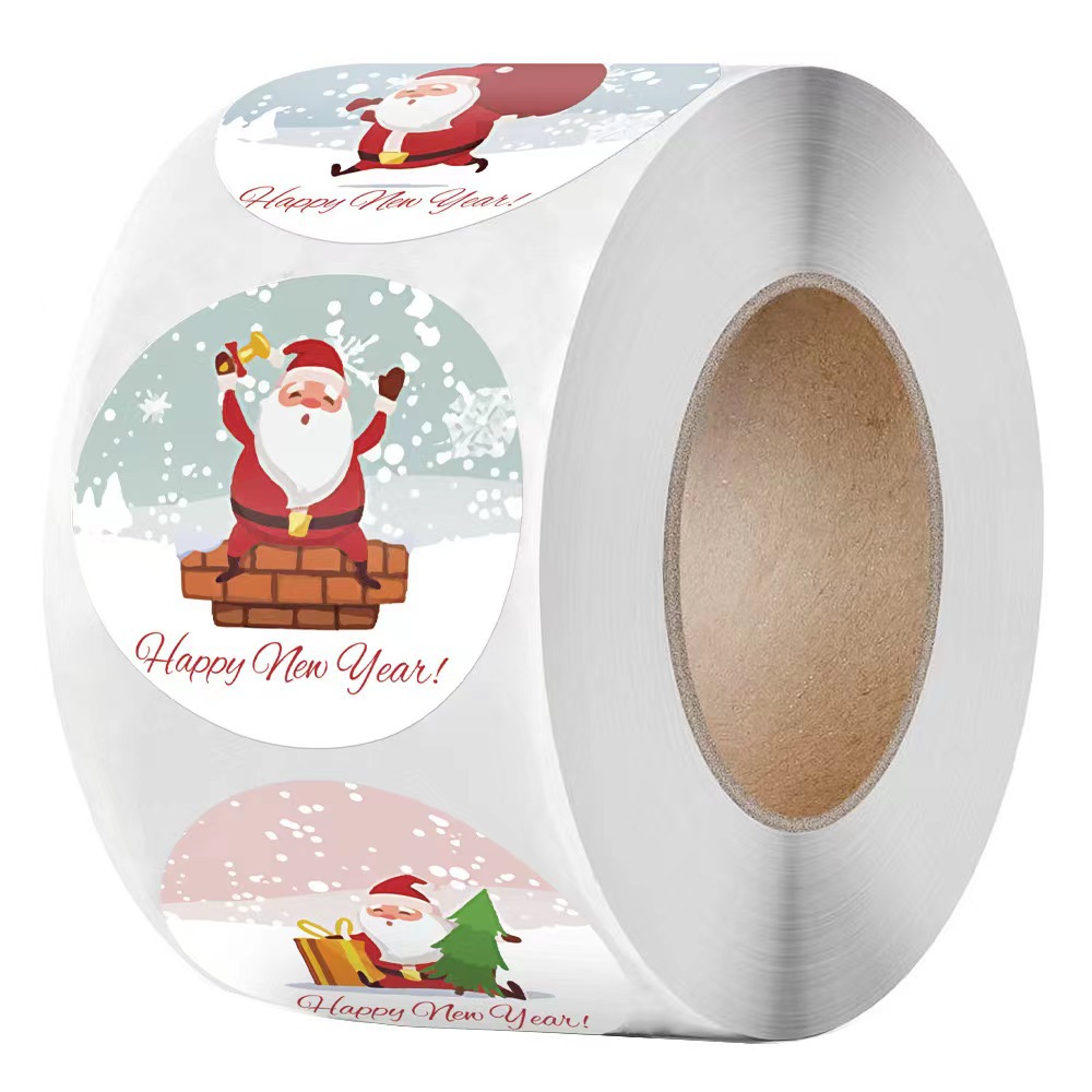 Christmas Santa Claus Paper Party Gift Stickers display picture 1