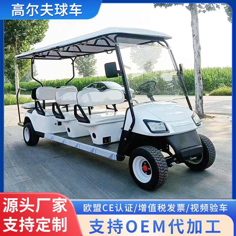 Scenic Sightseeing Car 4 6 Tourist Park Hotel Sales Office Car Ferry Fuel Electric Golf Cart