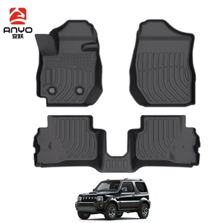 适用于Suzuki Jimny 3Door Automatic2018-2025自动挡TPE汽车脚垫