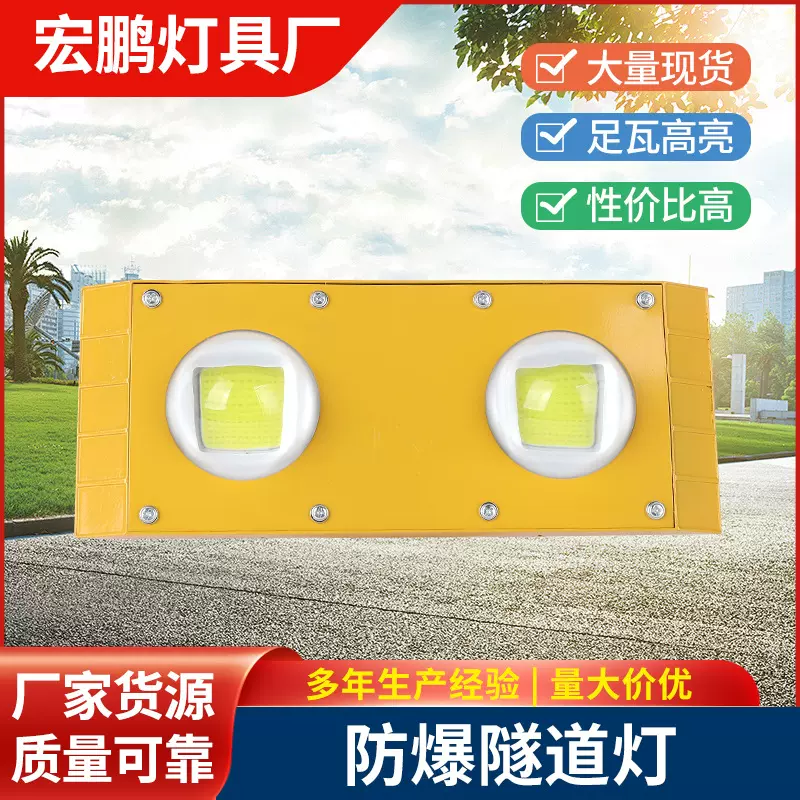 防爆隧道灯户外车隧道灯工地厂房冷库地铁模组工程投光灯厂家清仓