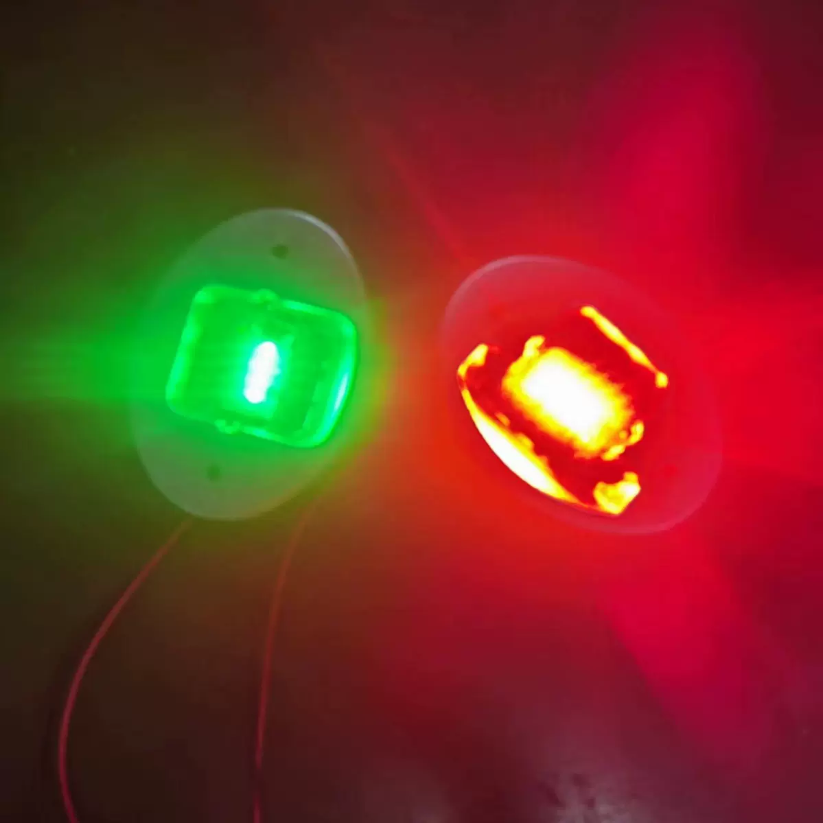 船灯游艇灯海洋船LED侧弓灯红绿LED指示灯船用灯12V快艇信号灯