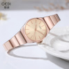 Brand metal quartz watch, simple and elegant design