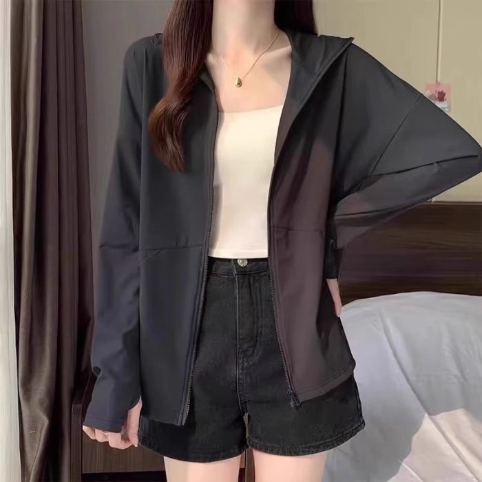 Chaqueta de Protección Solar para Mujer de Poliéster, Transpirable, para Actividades al Aire Libre image 11