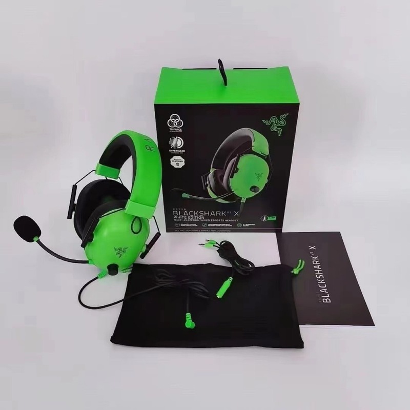 跨境 Razer BlackShark V2X 旋风黑鲨v2x游戏耳机头戴式耳麦适用|undefined