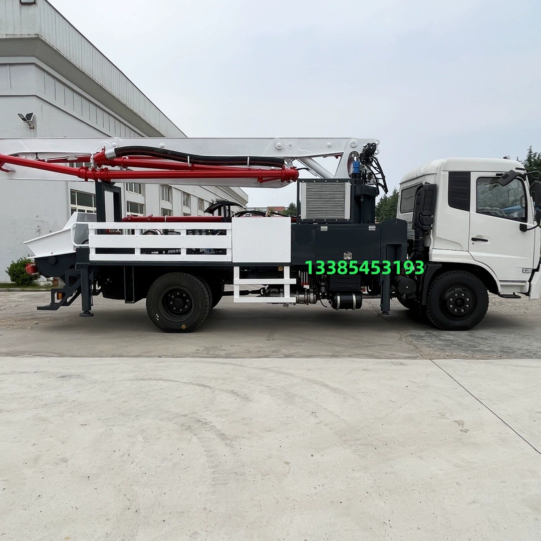 Экспорт 18m / 29m / 33m автобетононасос с малой стрелой, автобетононасос с короткой стрелой