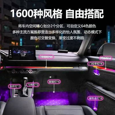 Panel (Dashboard) işıqlandırması, CRV Haoying 10th generation 11th