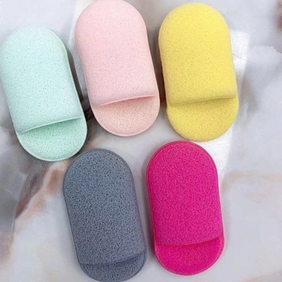 finger Powder puff Deep clean Wash flapping glove Large flood damage Wash flapping Remove makeup soft Wash one's face glove Face