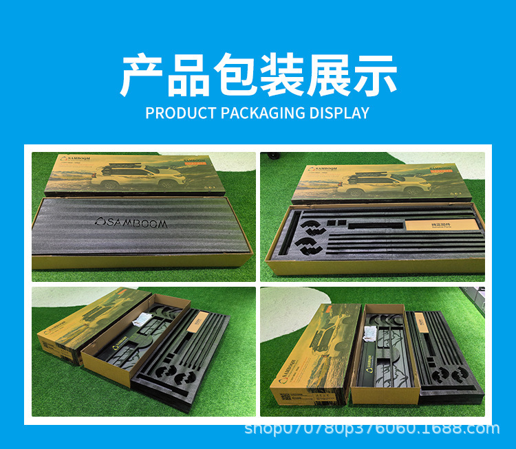 Rooftop Luggage Rack Ladder, Roof Crossbars, Luggage Frame, Off-Road Modification Parts, Expandable Roof Platform