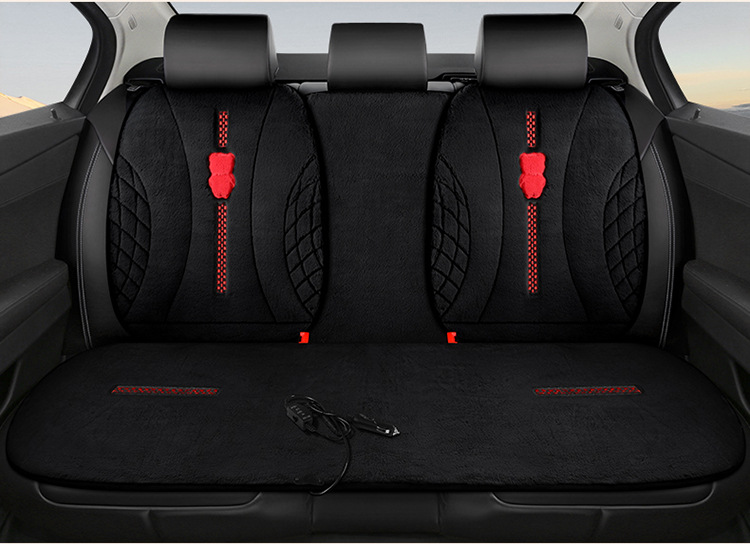 [Pinduoduo Hot Selling] Car Heated Seat Cushion Winter Stuffed Car Cushion Cute Cartoon Thickened Heating Cushion