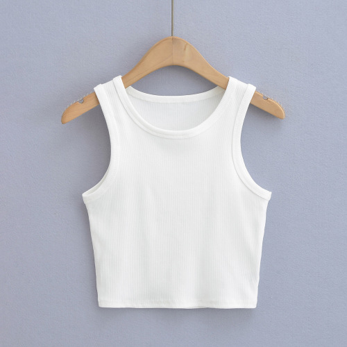 欧美ins弹力基础款工字背心女夏季新款修身显瘦百搭无袖上衣