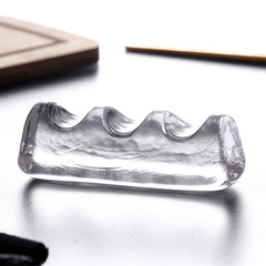 Crystal glass ornaments, tea racks, tea ceremony accessories, tea clips, pots, brushes, pen holders, chopsticks, tableware racks