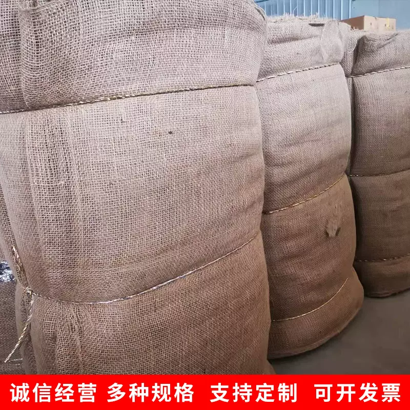 厂家供应黄麻色高密度26/35麻布 高质量黄麻面料产业用布现货