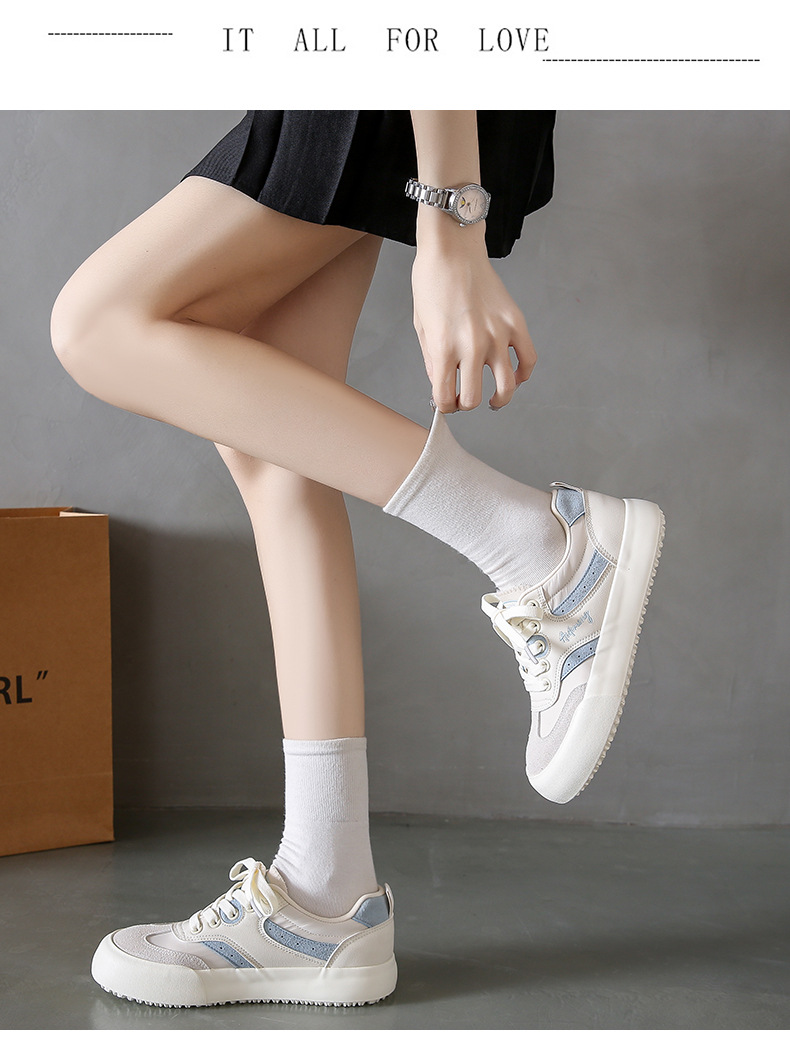 Love Dream Canvas for Women 2024 Summer New Student Edition Ins Versatile Thick Bottom Casual Women's Shoes_voghion.com