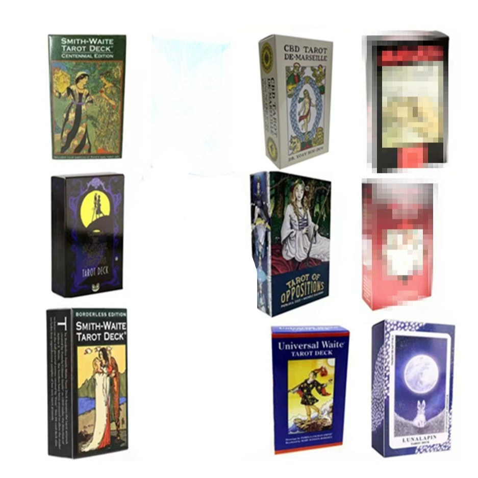 Дека Tarot 2022 12*7 большого размера с инструкцией на бумаге