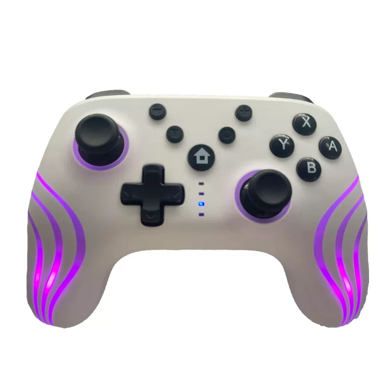 Беспроводной Bluetooth-геймпад для Switch/моб.телефона/ПК с функцией пробуждения, вибрацией и сенсорным управлением